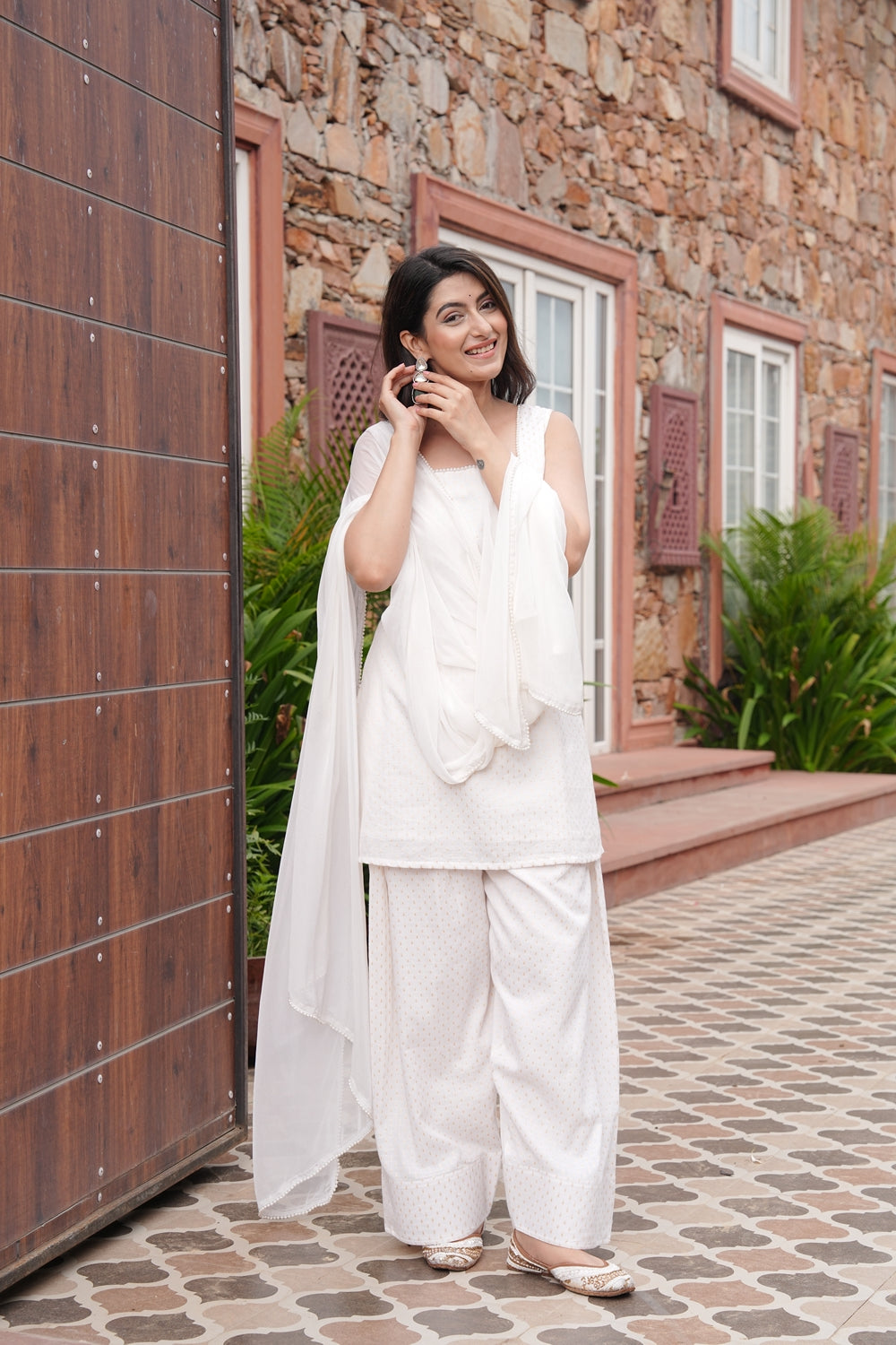 Sitaraa Ivory Kurta Set