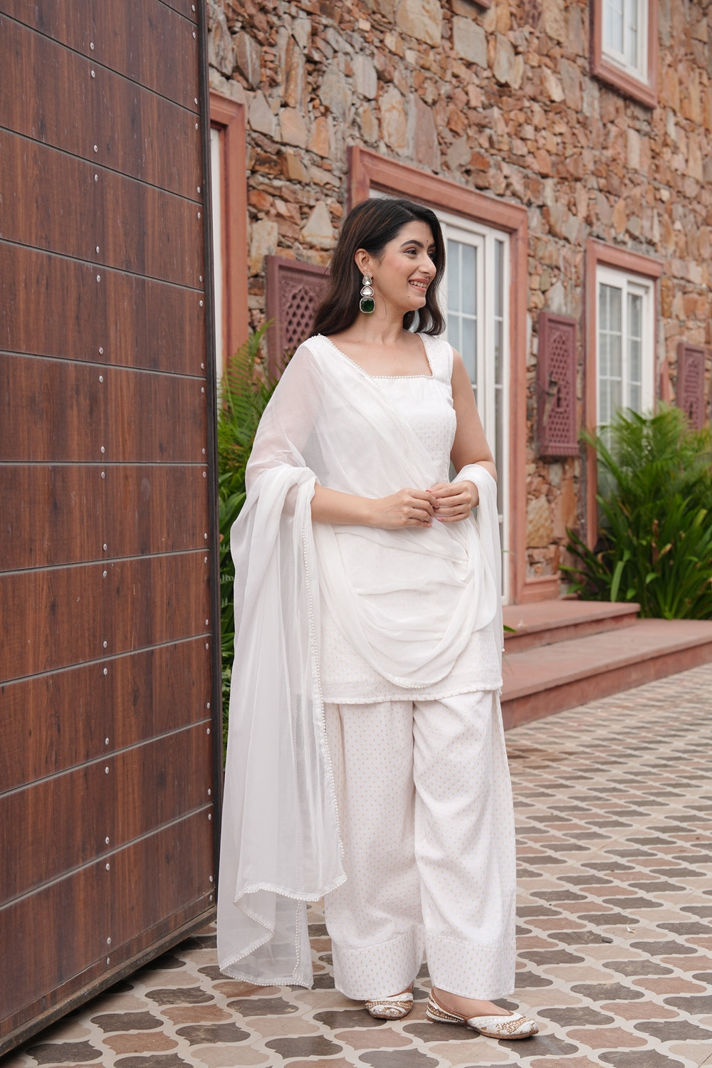 Sitaraa Ivory Kurta Set