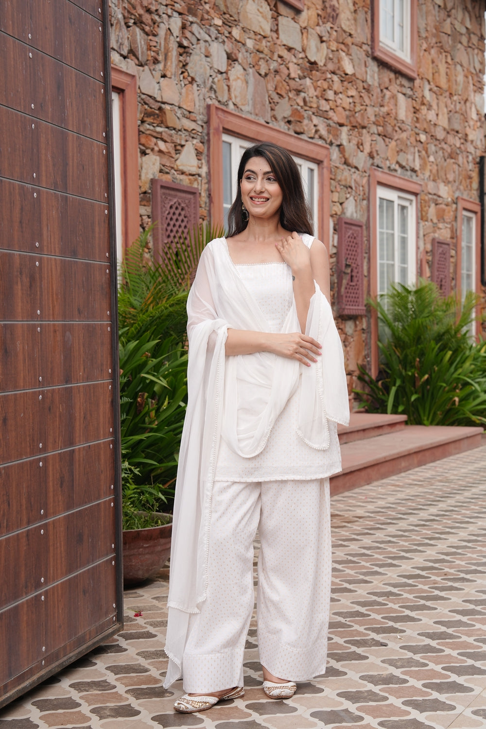 Sitaraa Ivory Kurta Set