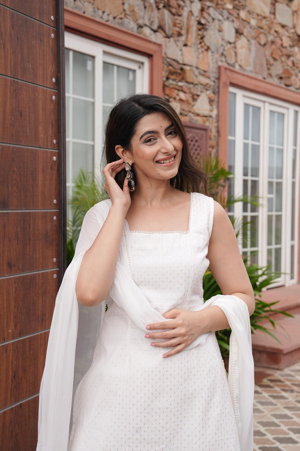 Sitaraa Ivory Kurta Set