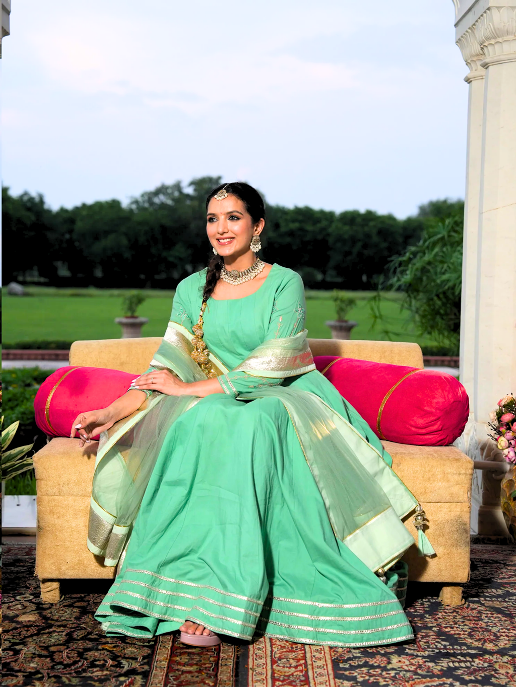 Mint Noor Kurta Set