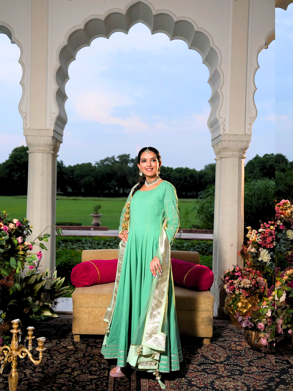 Mint Noor Kurta Set