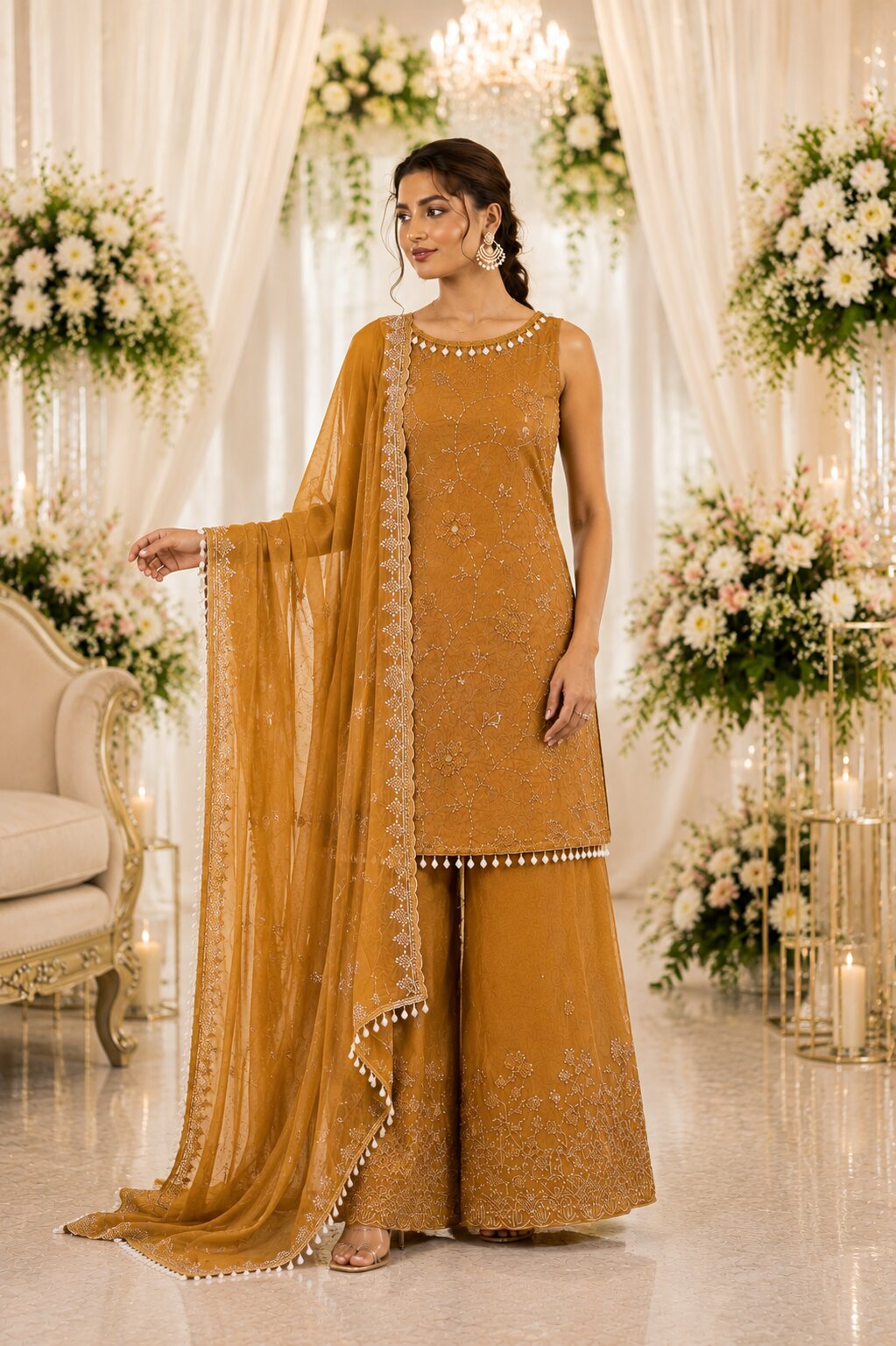 Anvika Heavy Embroidered Kurta Set