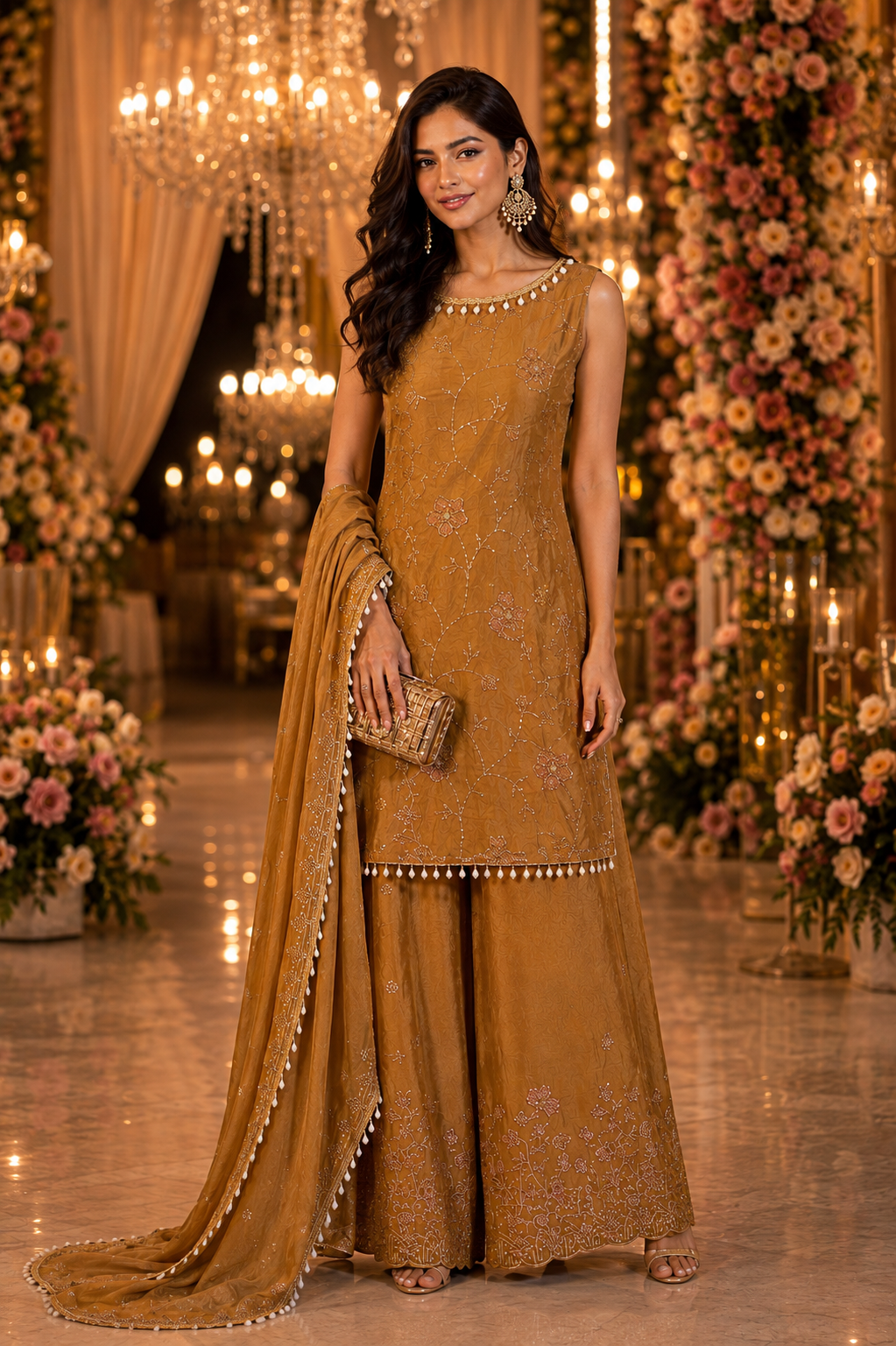 Anvika Heavy Embroidered Kurta Set