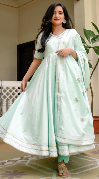 Pantone Cotton suit set - Indianvirasat