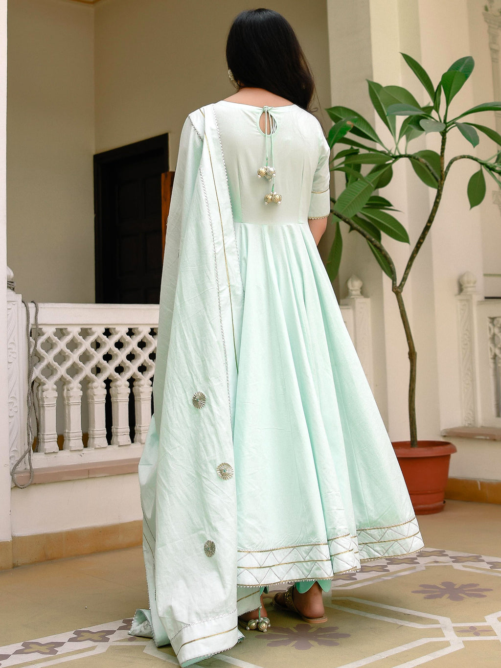 Pantone Cotton suit set - Indianvirasat