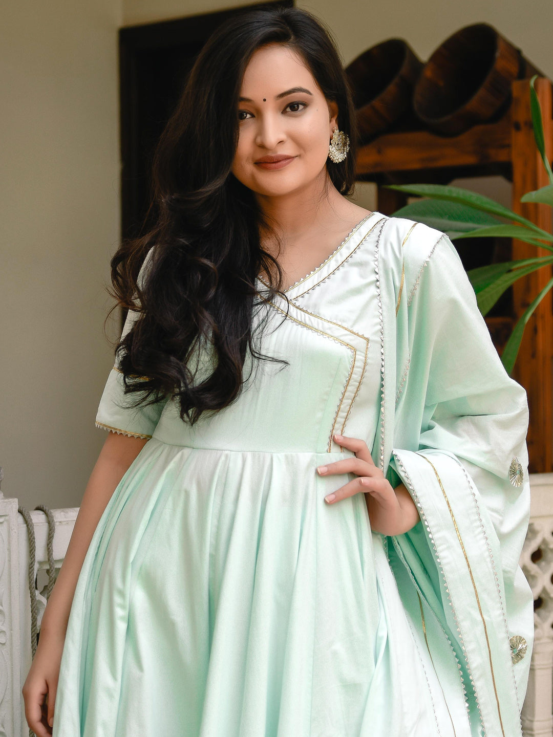 Pantone Cotton suit set - Indianvirasat