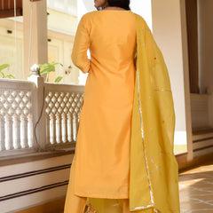 Mesmerizing Happy Yellow Suit Set
