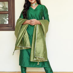 Shades of green Suit Set
