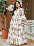 Daisy White Dress - Indianvirasat