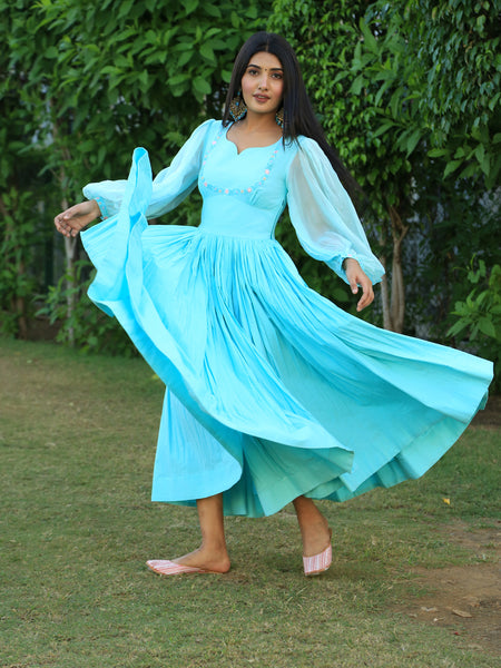 Sky Blue Jasmin Dress