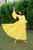 Happy Yellow Embroidered Dress