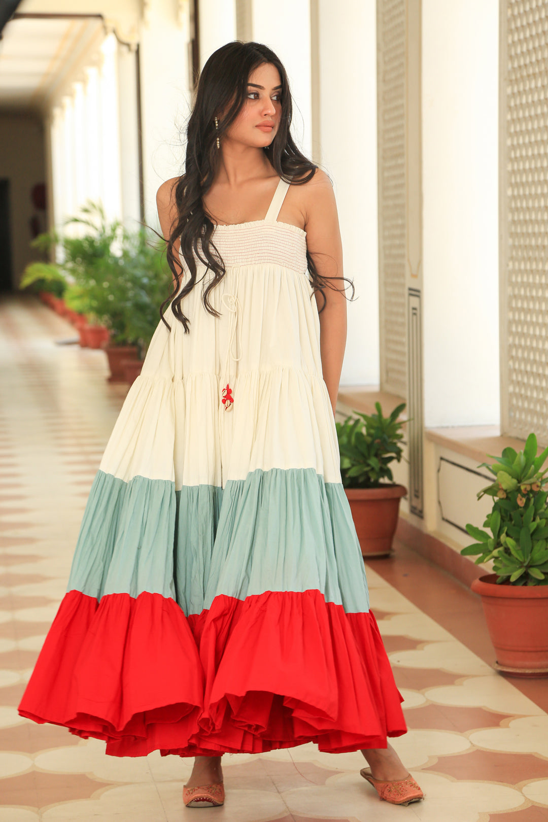 Full Front Open Dress  Cottons Jaipur