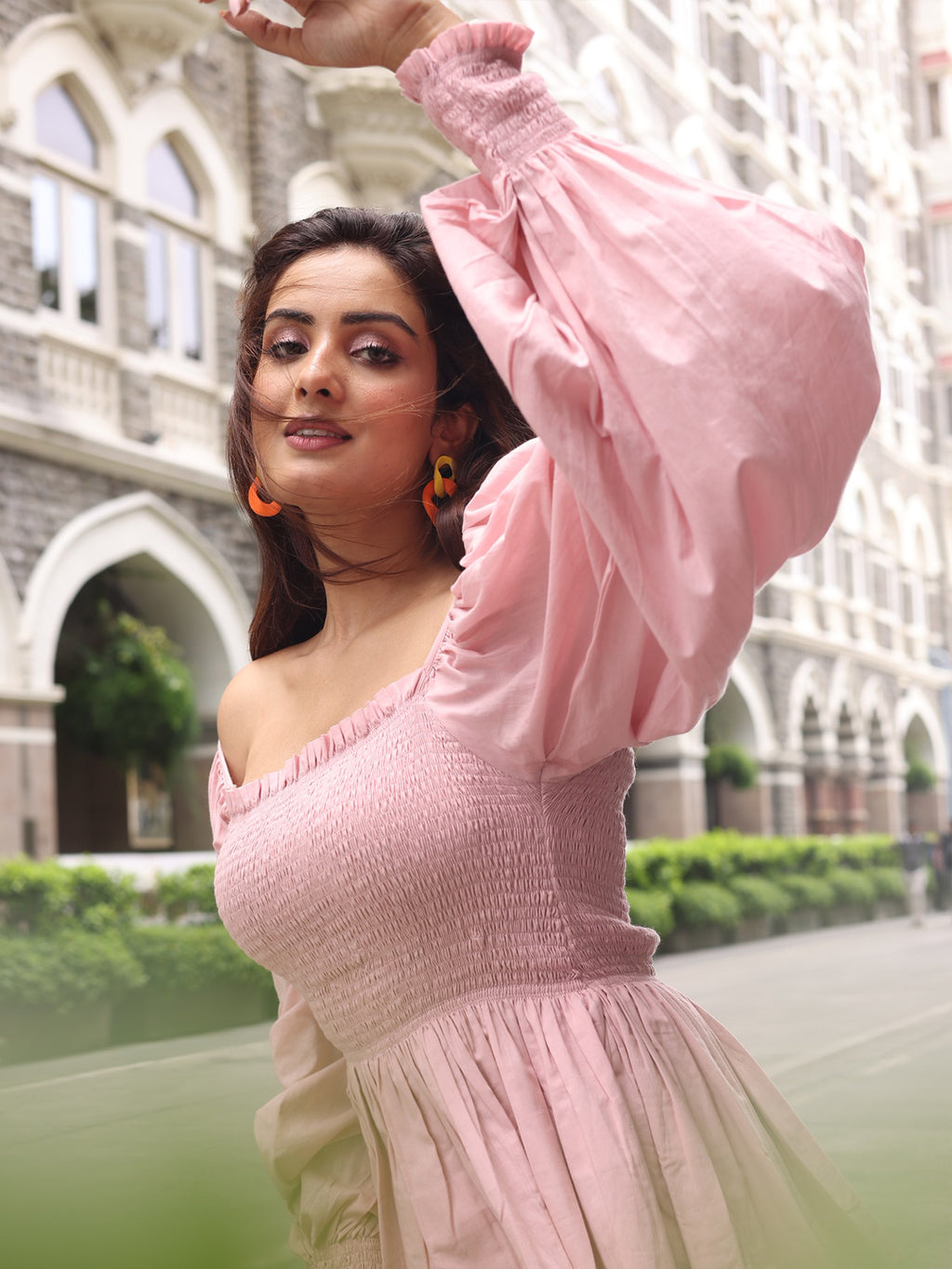 Peach Co-Ord Set - Indianvirasat